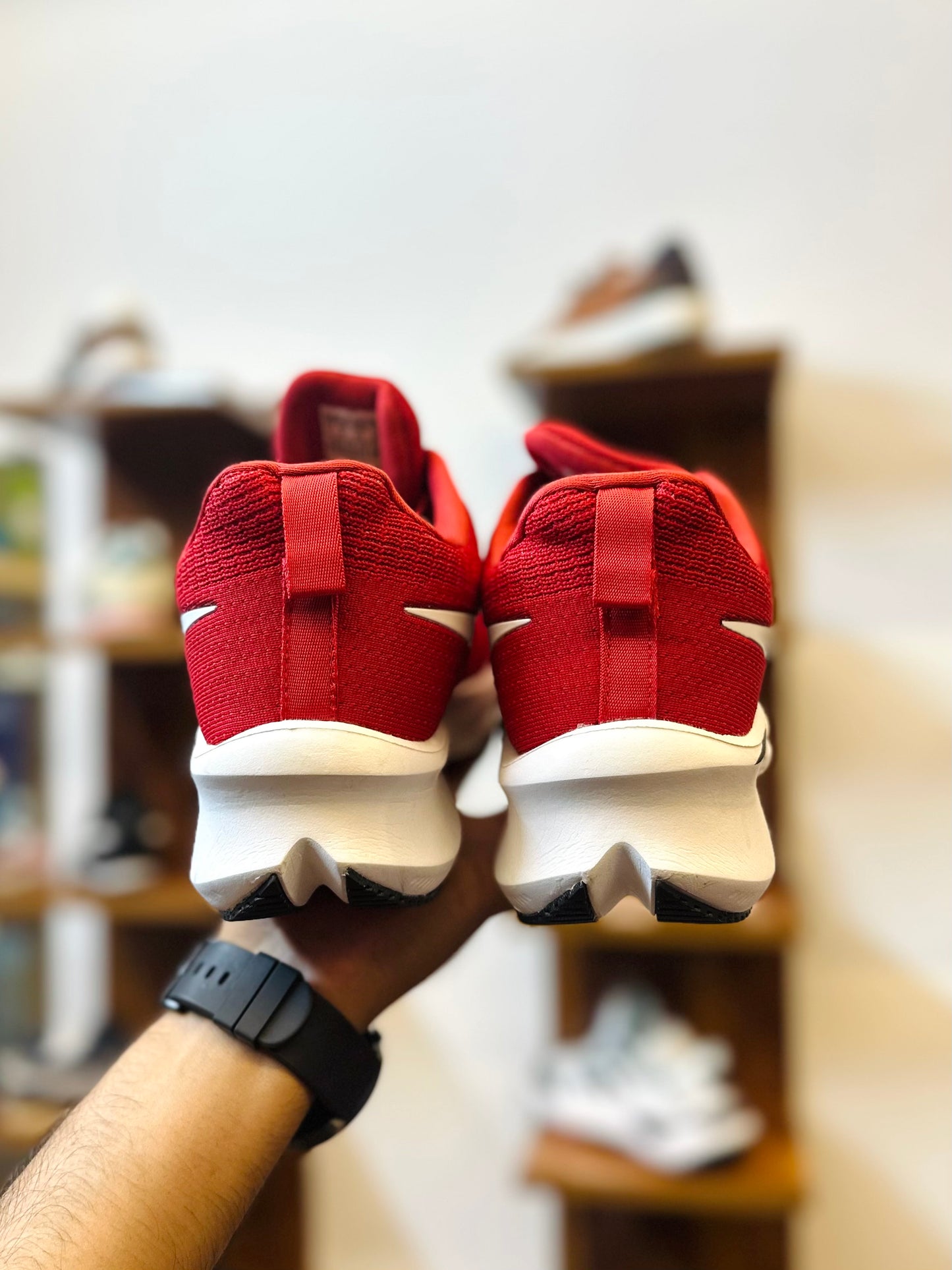 Nik é Air Zoom Pegasus Running Shoes – Red | Lightweight & Cushioned Sports Sneakers